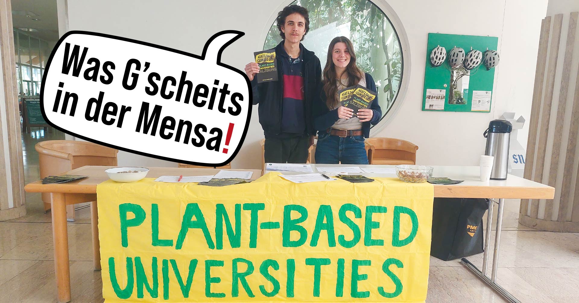 Du betrachtest gerade Vegane Unis dank Plant-Based Universities-Aktivist*innen